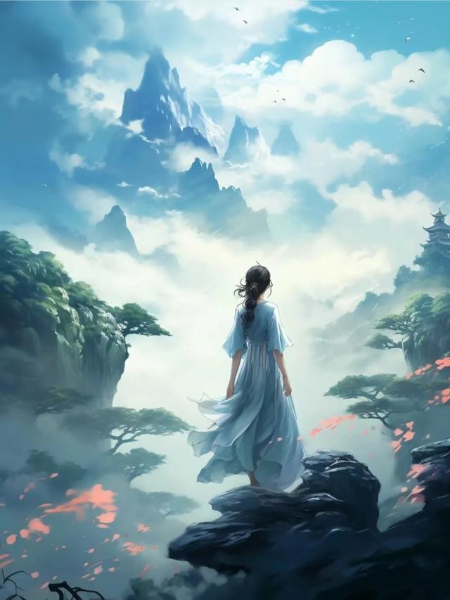 二次元壁纸,仙气飘飘的古风美女们
