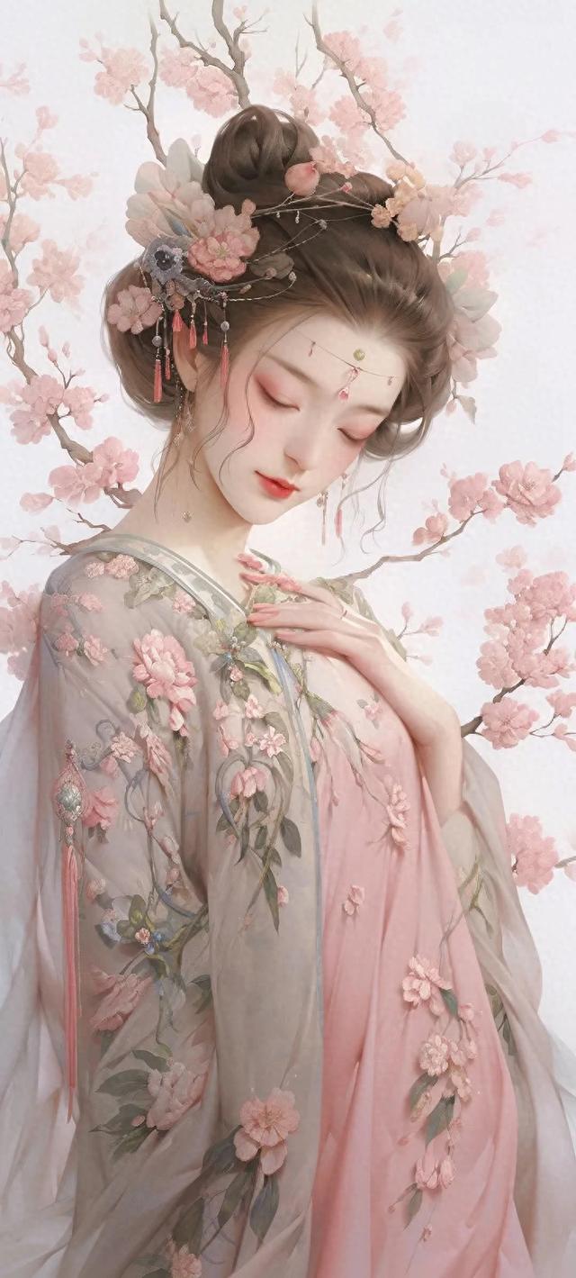 二次元壁纸,仙气飘飘的古风美女们