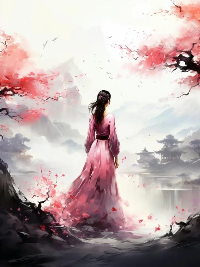 二次元壁纸,仙气飘飘的古风美女们