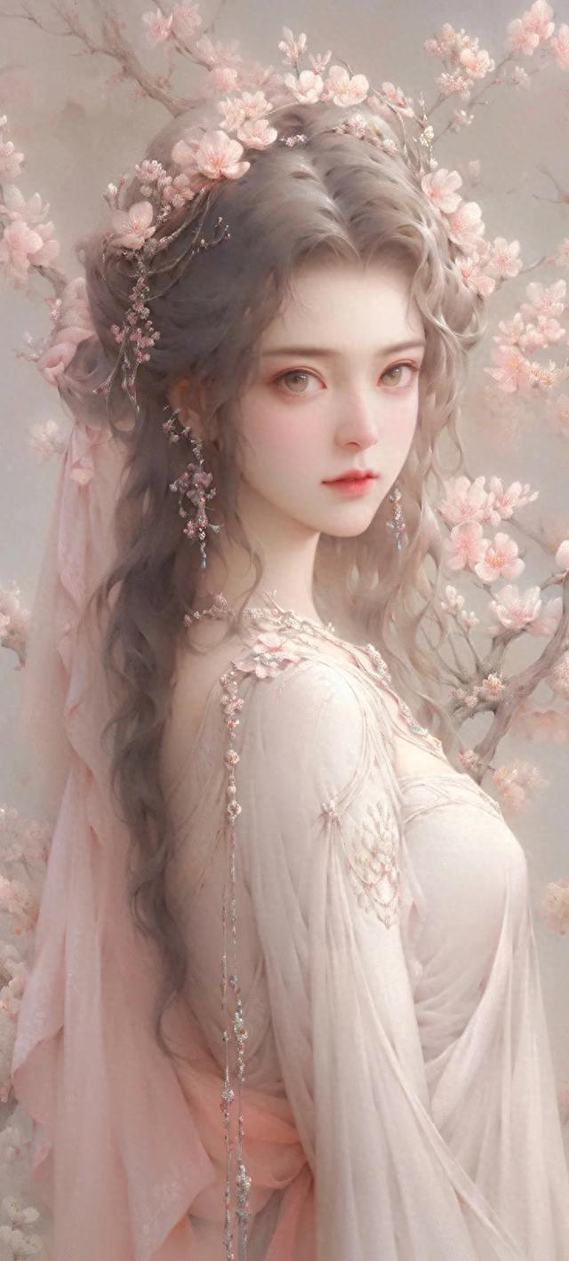 二次元壁纸,仙气飘飘的古风美女们