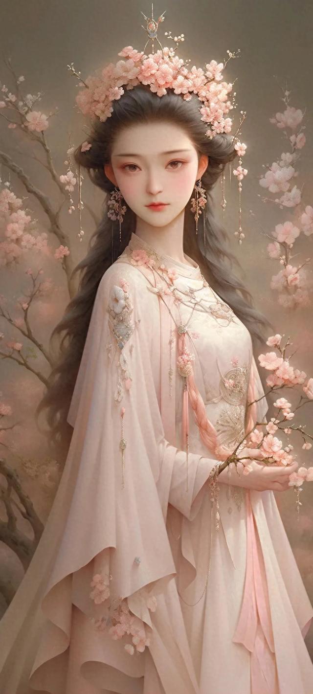 二次元壁纸,仙气飘飘的古风美女们