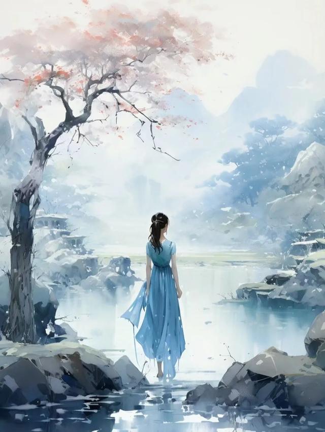 二次元壁纸,仙气飘飘的古风美女们