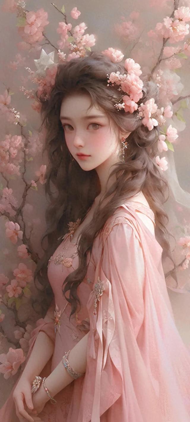 二次元壁纸,仙气飘飘的古风美女们