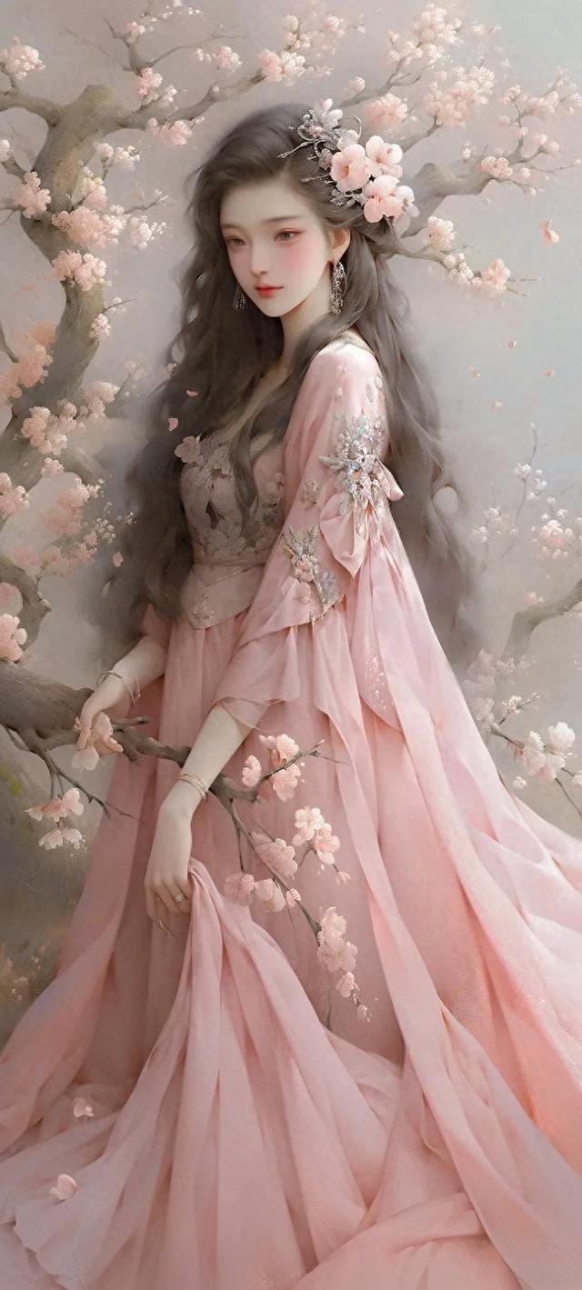 二次元壁纸,仙气飘飘的古风美女们