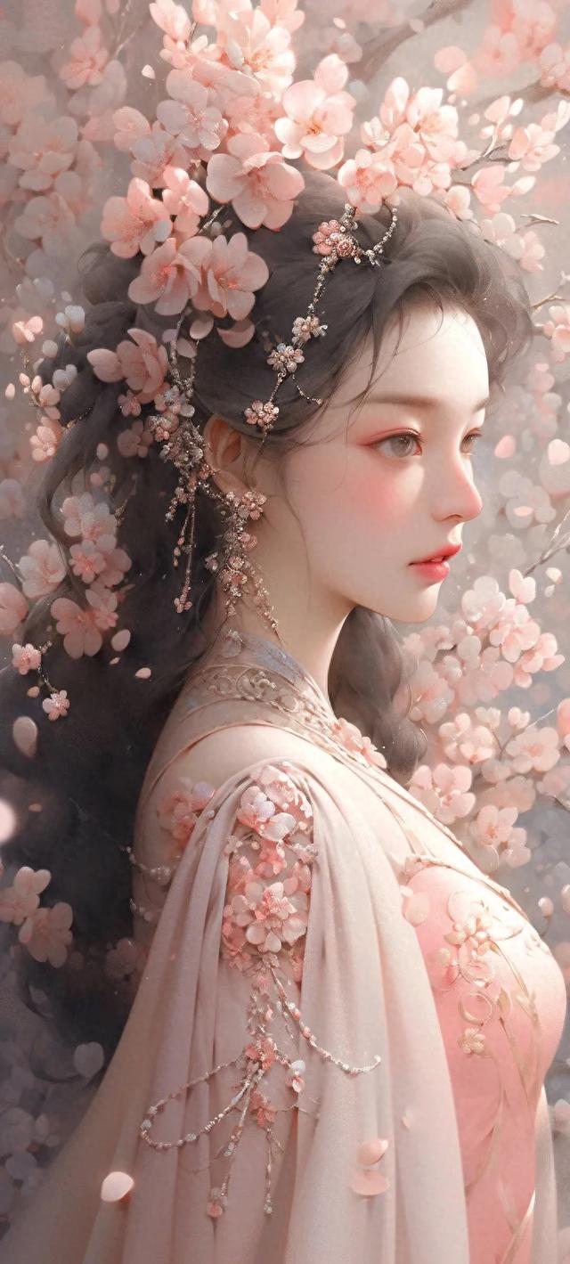 二次元壁纸,仙气飘飘的古风美女们