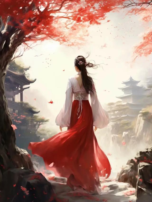 二次元壁纸,仙气飘飘的古风美女们