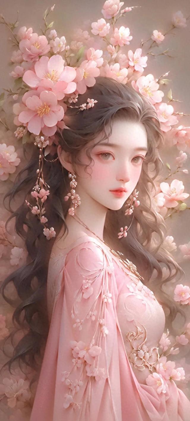 二次元壁纸,仙气飘飘的古风美女们