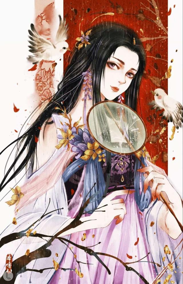超美二次元古风动漫壁纸,你是我的他城,你是我的他生